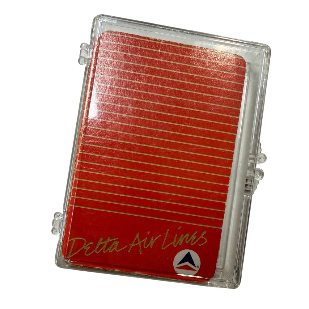 Vintage Delta Air Lines Playing Cards